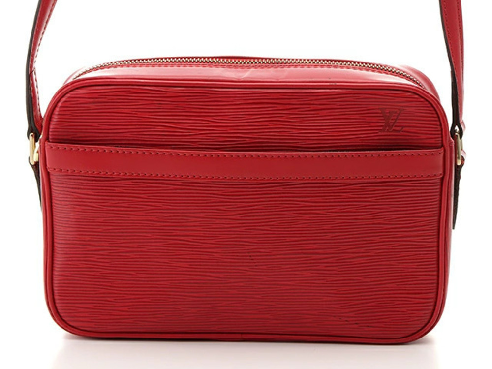 LOUIS VUITTON Bag Shoulder Trocadero Epi Castilian Red